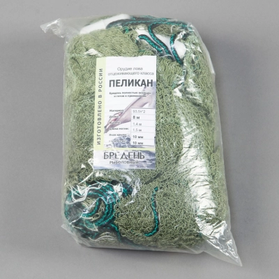 Бредень стандарт Пеликан 30мм 3м 130м